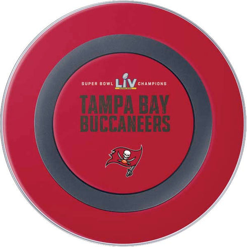NFL Super Bowl LV Champions Tampa Bay Buccaneers Wireless Charger Skin