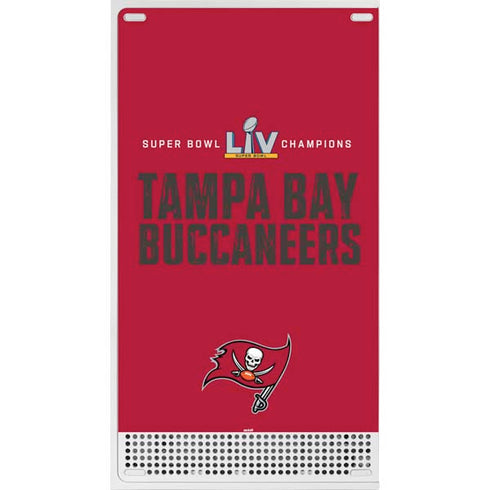 NFL Super Bowl LV Champions Tampa Bay Buccaneers Xbox Series S Skins