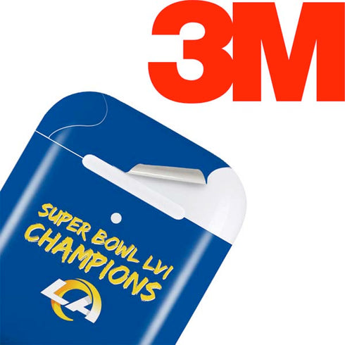 NFL Super Bowl LVI Champions Rams Apple AirPods 2 Skin