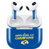 NFL Super Bowl LVI Champions Rams Apple AirPods (3rd Gen 2021) Skin