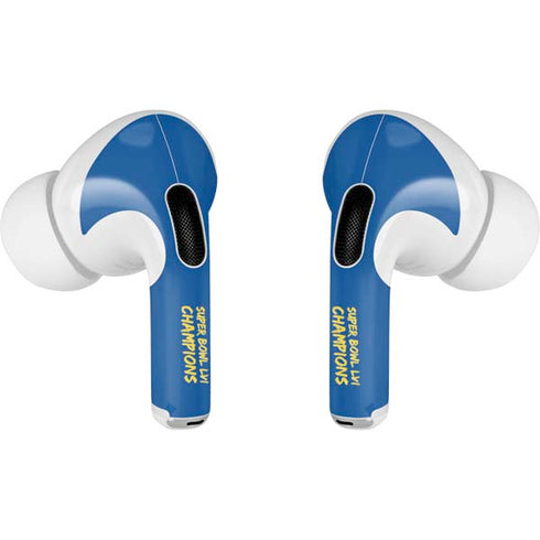 NFL Super Bowl LVI Champions Rams Apple AirPods Pro Skin