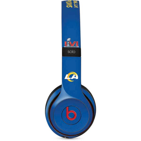 NFL Super Bowl LVI Champions Rams Beats Solo 2 Wireless Skin