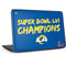 NFL Super Bowl LVI Champions Rams HP Chromebook Skin