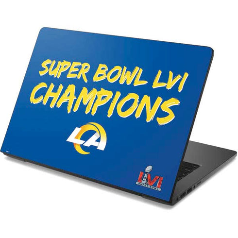 NFL Super Bowl LVI Champions Rams Dell Chromebook Skin