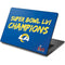 NFL Super Bowl LVI Champions Rams Dell Chromebook Skin