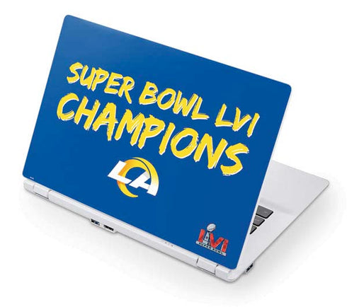 NFL Super Bowl LVI Champions Rams Acer Chromebook Skin