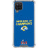 NFL Super Bowl LVI Champions Rams Galaxy A12 Clear Case