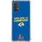 NFL Super Bowl LVI Champions Rams Galaxy A32 5G Clear Case