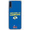 NFL Super Bowl LVI Champions Rams Galaxy A50 Clear Case