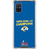 NFL Super Bowl LVI Champions Rams Galaxy A51 5G Clear Case