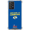 NFL Super Bowl LVI Champions Rams Galaxy A52 5G Clear Case