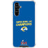 NFL Super Bowl LVI Champions Rams Galaxy A54 5G Clear Case