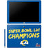 NFL Super Bowl LVI Champions Rams Galaxy Book 12in Skin