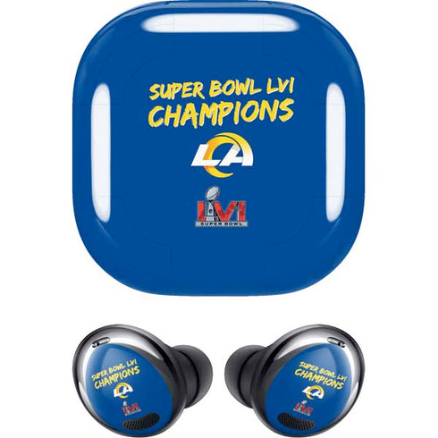 NFL Super Bowl LVI Champions Rams Galaxy Buds Pro Skin