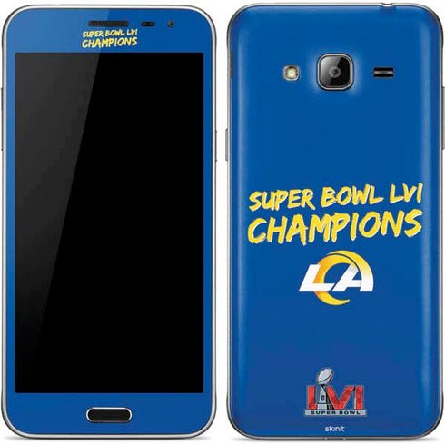 NFL Super Bowl LVI Champions Rams Galaxy J3 Skin