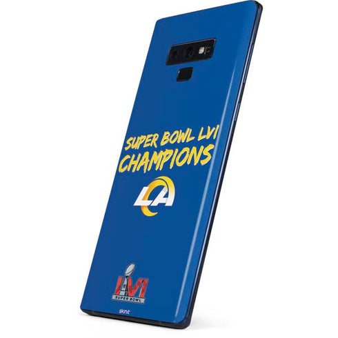 NFL Super Bowl LVI Champions Rams Galaxy Note 9 Skin