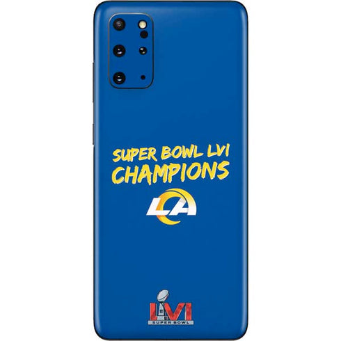 NFL Super Bowl LVI Champions Rams Galaxy S20 Plus Skin