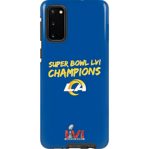 NFL Super Bowl LVI Champions Rams Galaxy S20 Pro Case