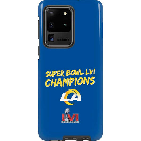 NFL Super Bowl LVI Champions Rams Galaxy S20 Ultra 5G Pro Case