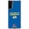 NFL Super Bowl LVI Champions Rams Galaxy S21 Plus 5G Clear Case