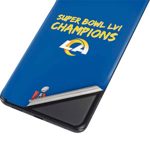 NFL Super Bowl LVI Champions Rams Galaxy S21 Plus 5G Skin