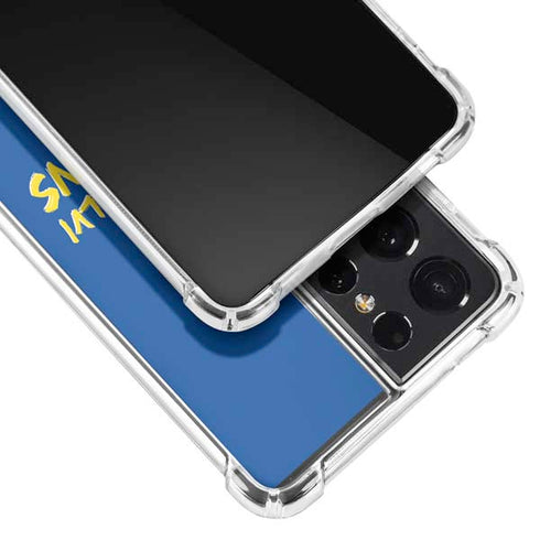 NFL Super Bowl LVI Champions Rams Galaxy S21 Ultra 5G Clear Case
