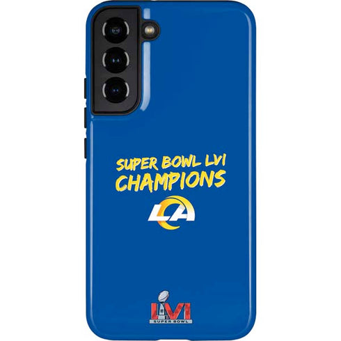 NFL Super Bowl LVI Champions Rams Galaxy S22 Plus Pro Case