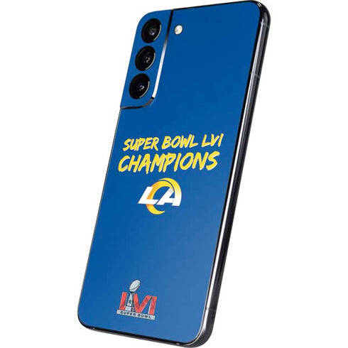 NFL Super Bowl LVI Champions Rams Galaxy S22 Plus Skin