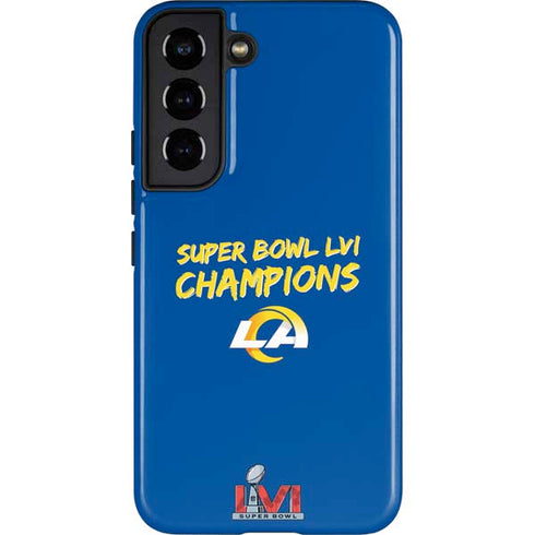 NFL Super Bowl LVI Champions Rams Galaxy S22 Pro Case