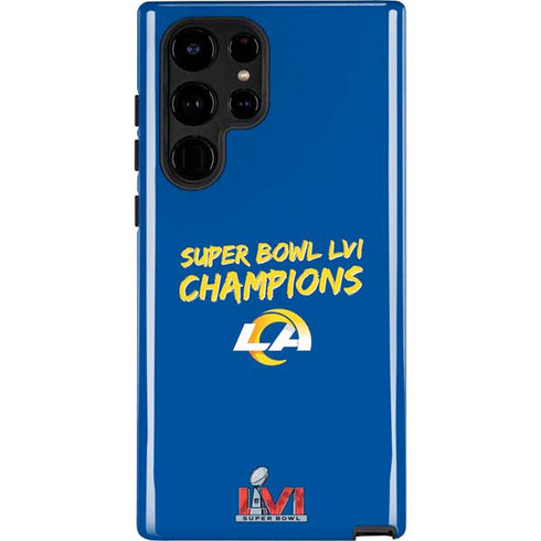 NFL Super Bowl LVI Champions Rams Galaxy S22 Ultra Pro Case