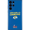 NFL Super Bowl LVI Champions Rams Galaxy S22 Ultra Skin