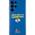 NFL Super Bowl LVI Champions Rams Galaxy S22 Ultra Skin