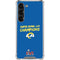 NFL Super Bowl LVI Champions Rams Galaxy S23 Clear Case
