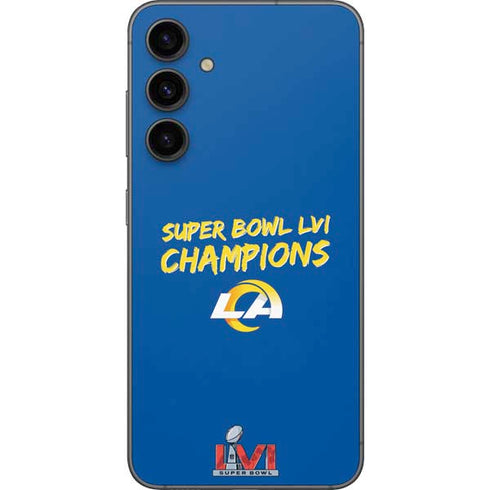 NFL Super Bowl LVI Champions Rams Galaxy S23 FE Skin