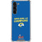 NFL Super Bowl LVI Champions Rams Galaxy S23 Plus Clear Case