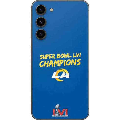 NFL Super Bowl LVI Champions Rams Galaxy S23 Plus Skin