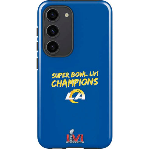 NFL Super Bowl LVI Champions Rams Galaxy S23 Pro Case