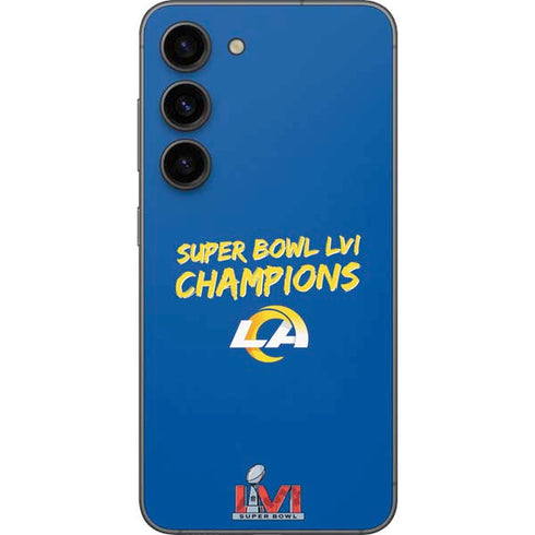 NFL Super Bowl LVI Champions Rams Galaxy S23 Skin