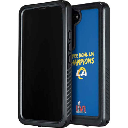 NFL Super Bowl LVI Champions Rams Galaxy S23 Waterproof Case