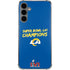 NFL Super Bowl LVI Champions Rams Galaxy S24 Plus Clear Case