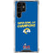 NFL Super Bowl LVI Champions Rams Galaxy S24 Ultra Clear Case