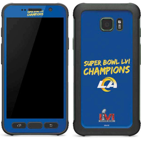 NFL Super Bowl LVI Champions Rams Galaxy S7 Active Skin