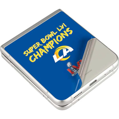 NFL Super Bowl LVI Champions Rams Galaxy Z Flip3 5G Skin