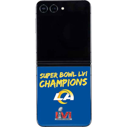 NFL Super Bowl LVI Champions Rams Galaxy Z Flip5 5G Skin