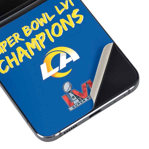 NFL Super Bowl LVI Champions Rams Galaxy Z Flip5 5G Skin