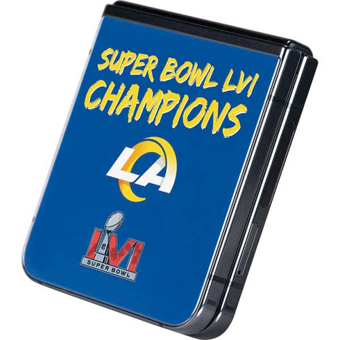 NFL Super Bowl LVI Champions Rams Galaxy Z Flip5 5G Skin