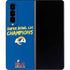 NFL Super Bowl LVI Champions Rams Galaxy Z Fold4 5G Skin