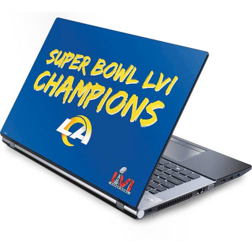 NFL Super Bowl LVI Champions Rams Generic Laptop Skin