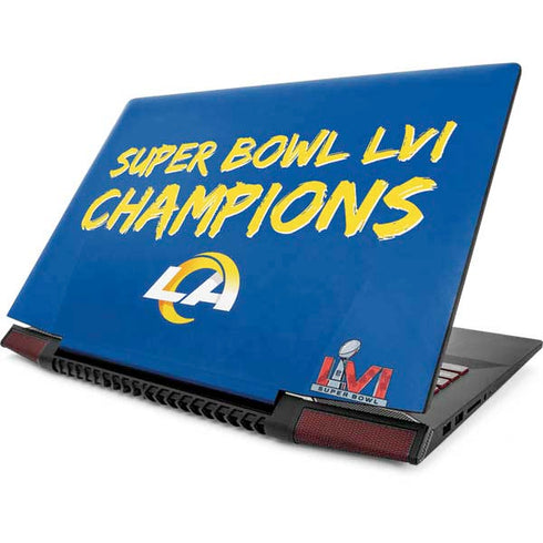 NFL Super Bowl LVI Champions Rams Lenovo IdeaPad Skin