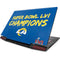 NFL Super Bowl LVI Champions Rams Lenovo IdeaPad Skin